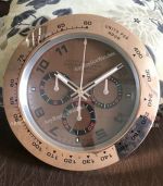 Replica Rolex Wall Clock Price - Rose Gold Rolex Daytona Wall Clock For Sale